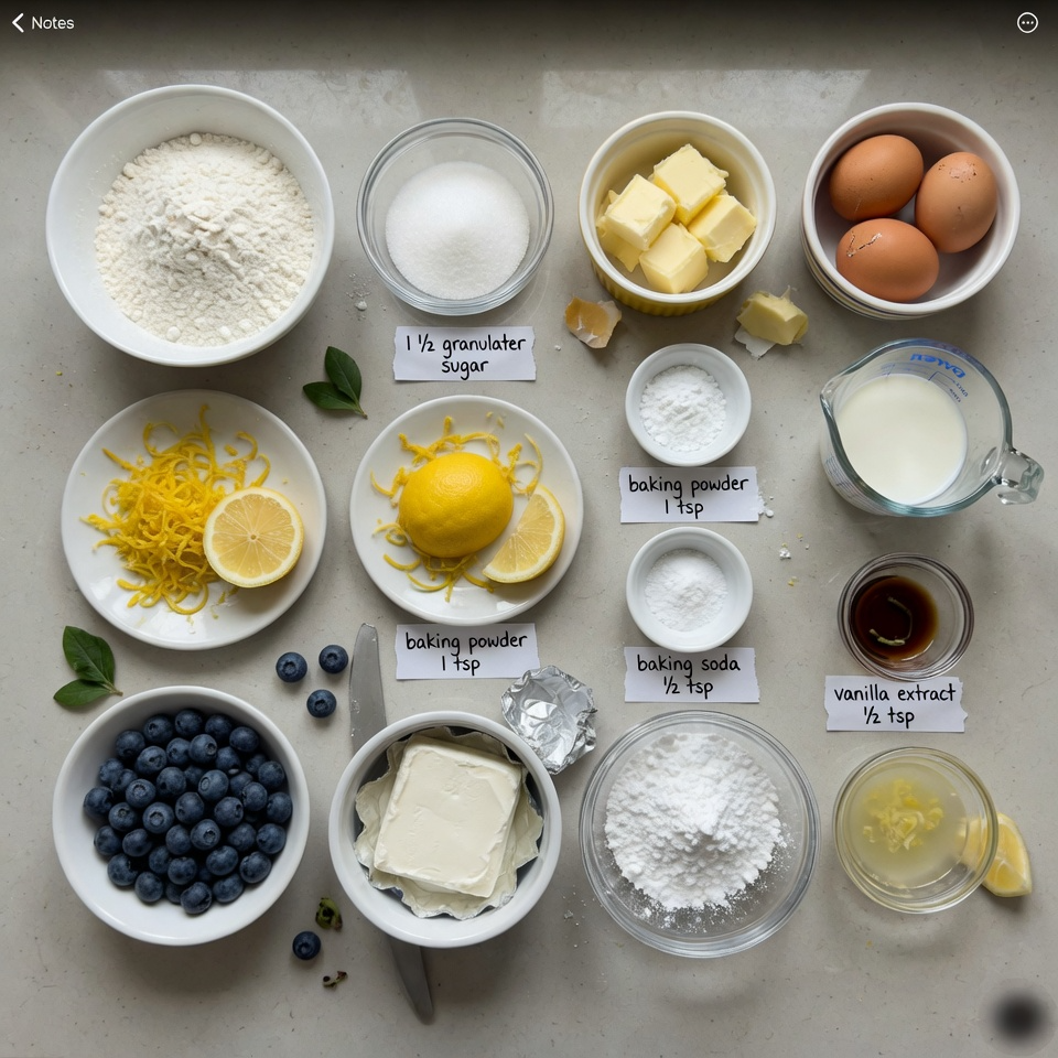 Lemon Blueberry Cake