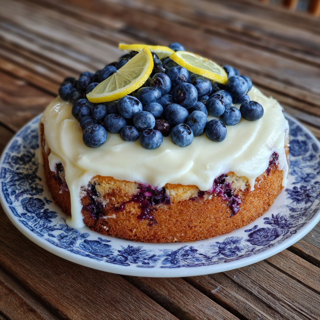 Lemon Blueberry Cake