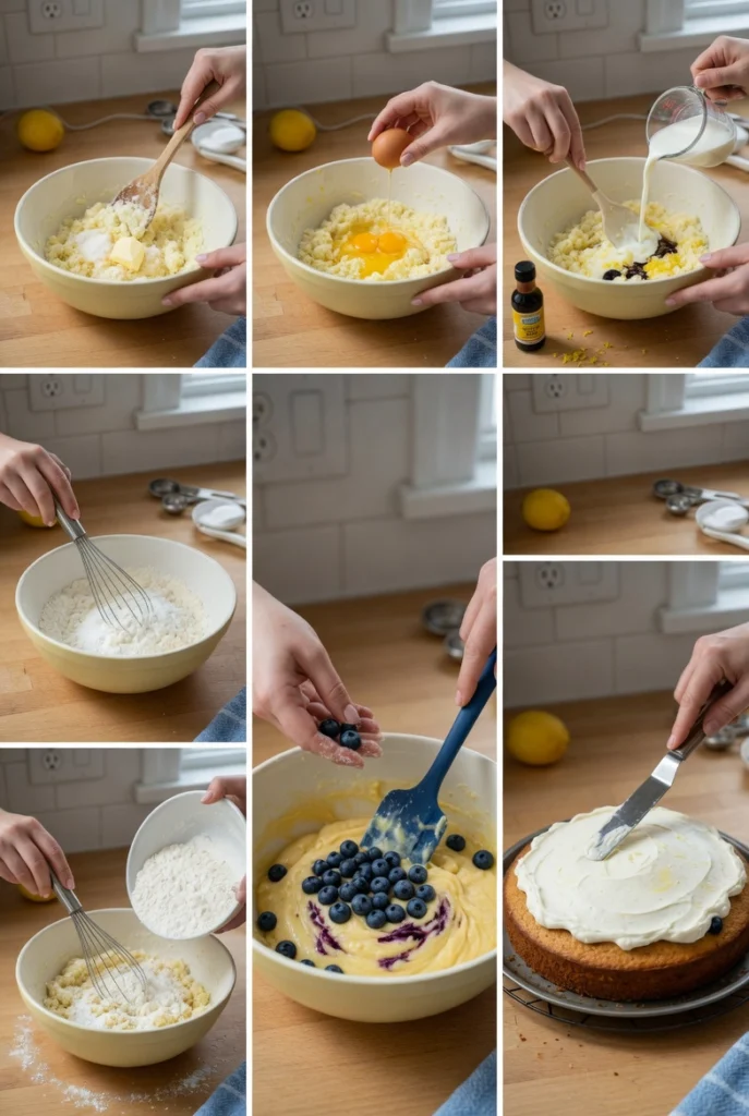 Lemon Blueberry Cake