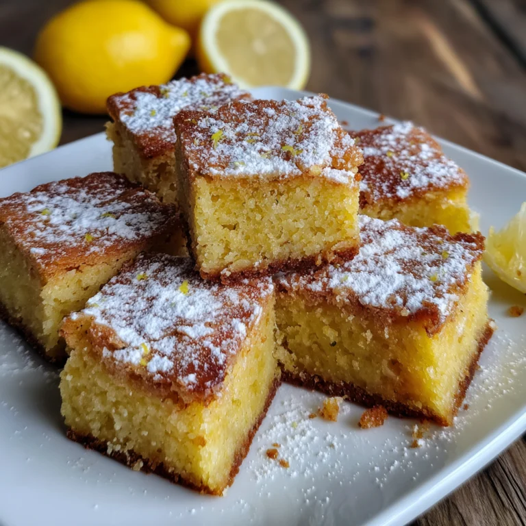 Lemon Brownies
