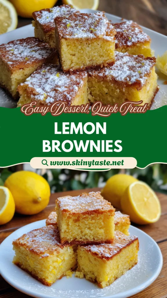 Lemon Brownies