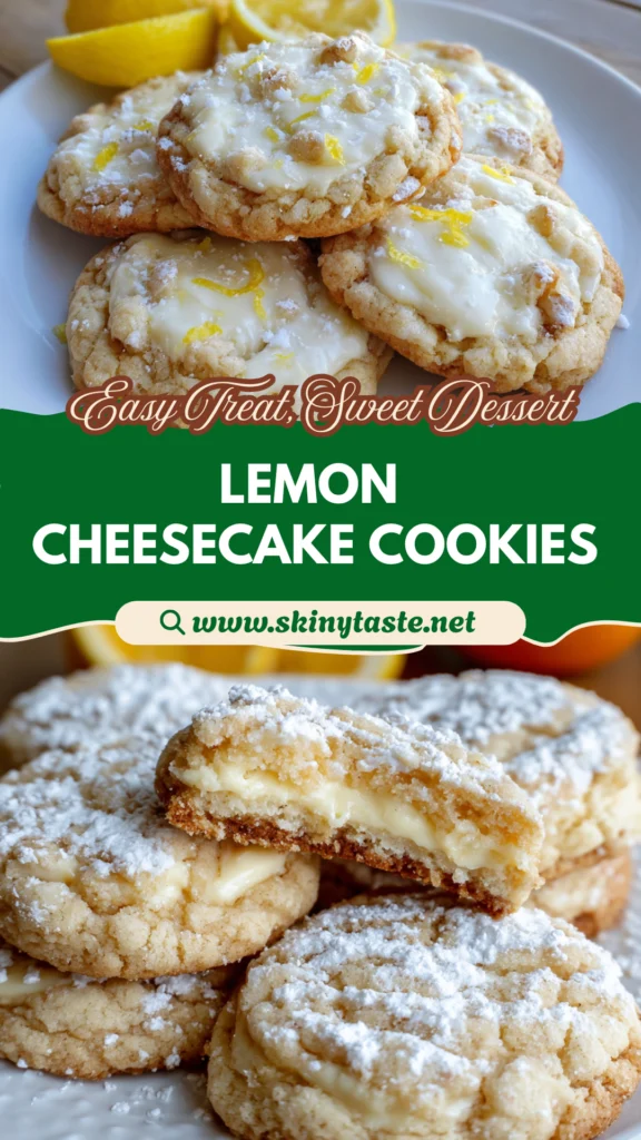 Lemon Cheesecake Cookies Recipe 10 Lemon Cheesecake Cookies