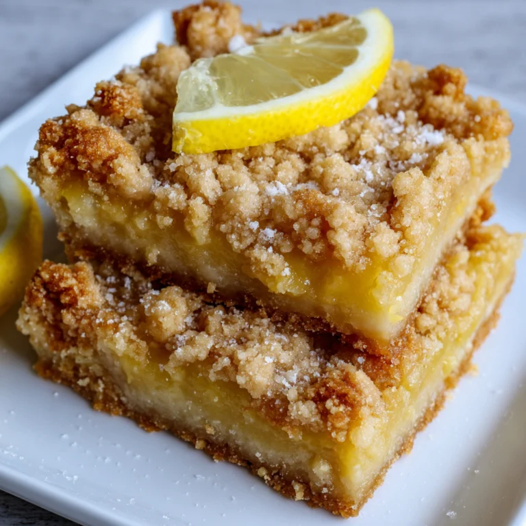 Lemon Crumb Bars