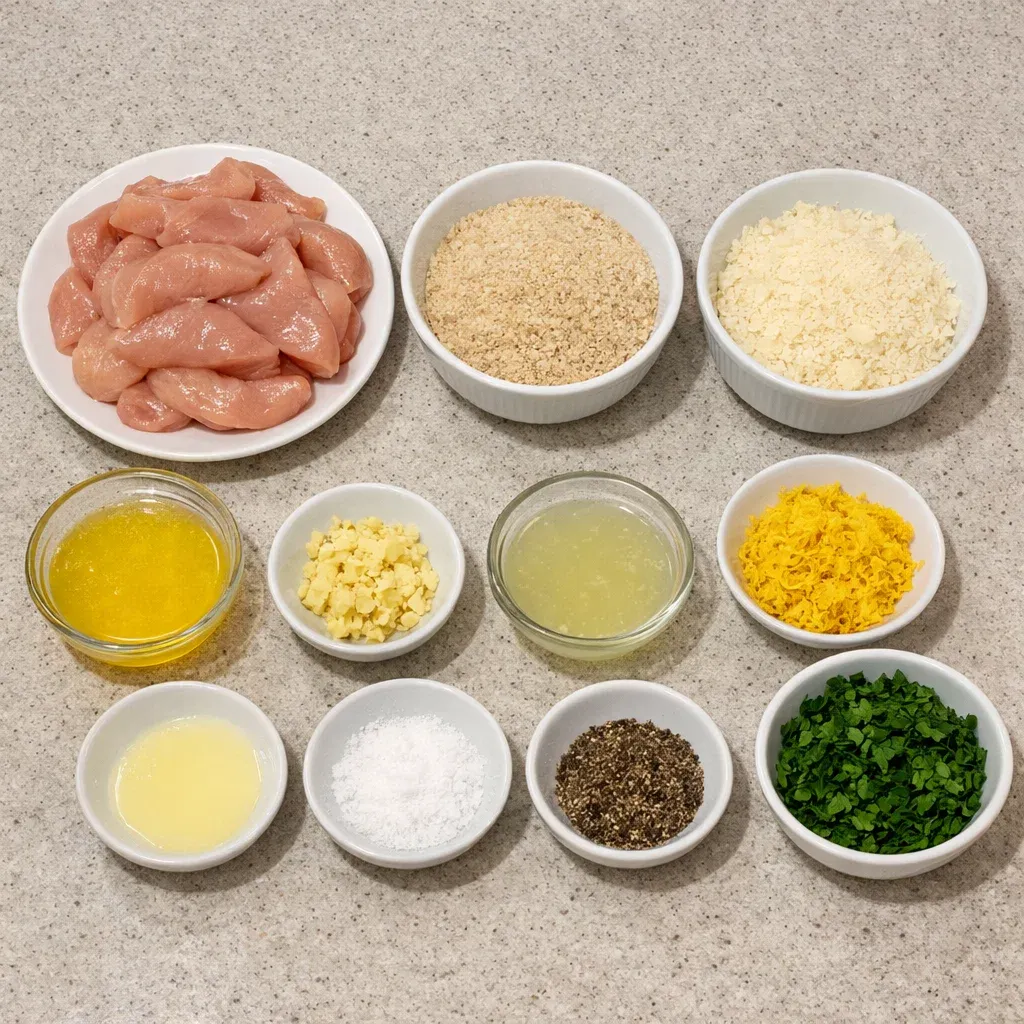 Easy Lemon Garlic Parmesan Chicken Tenders Baked Recipe for Busy Weekn 7 Lemon Garlic Parmesan Chicken Tenders