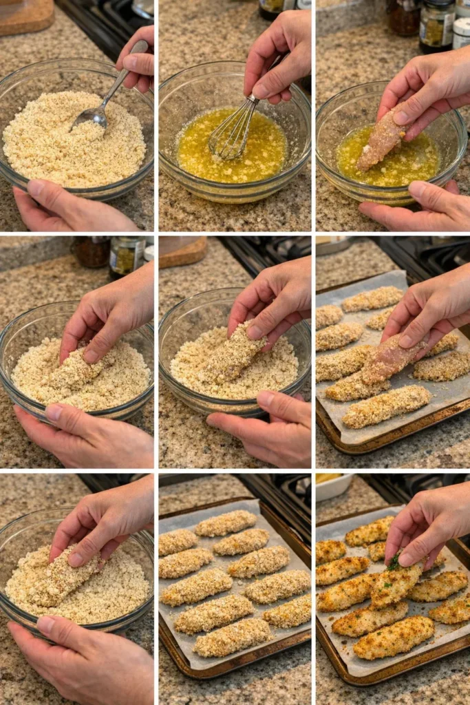 Easy Lemon Garlic Parmesan Chicken Tenders Baked Recipe for Busy Weekn 8 Lemon Garlic Parmesan Chicken Tenders