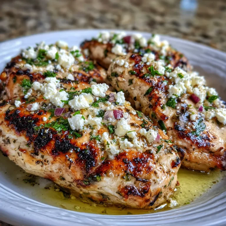 Lemony Greek Chicken with Feta