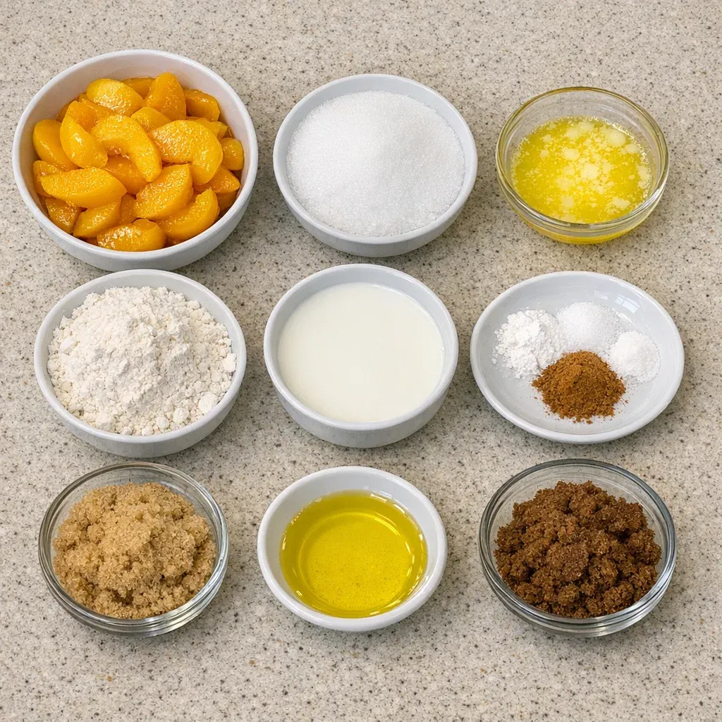 Loaded Peach Cobbler Recipe: Easy Summer Dessert for 8 Servings 7 Loaded Peach Cobbler