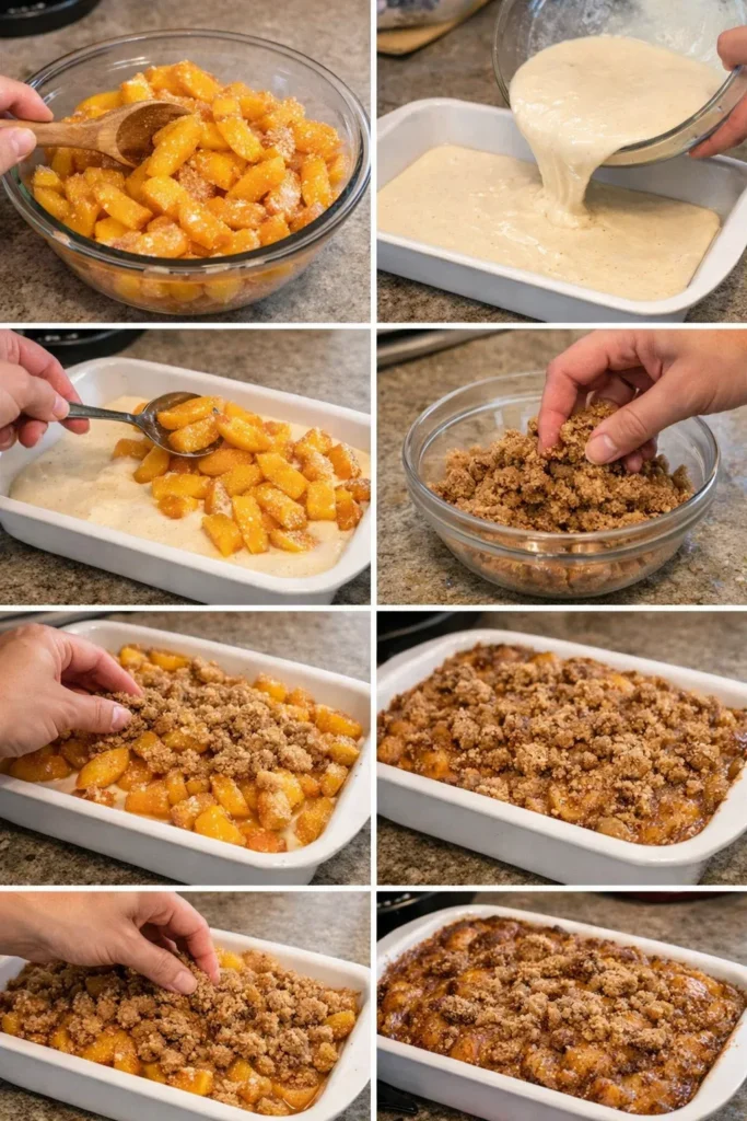 Loaded Peach Cobbler Recipe: Easy Summer Dessert for 8 Servings 8 Loaded Peach Cobbler