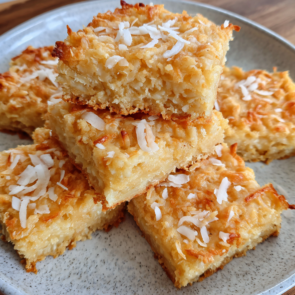 Low-Carb Coconut Bars