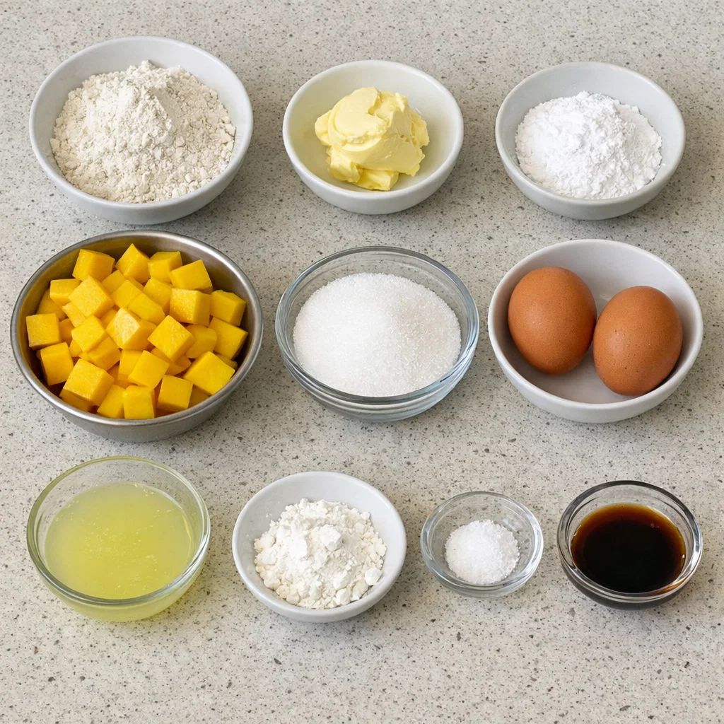 Mango Curd Tart Recipe