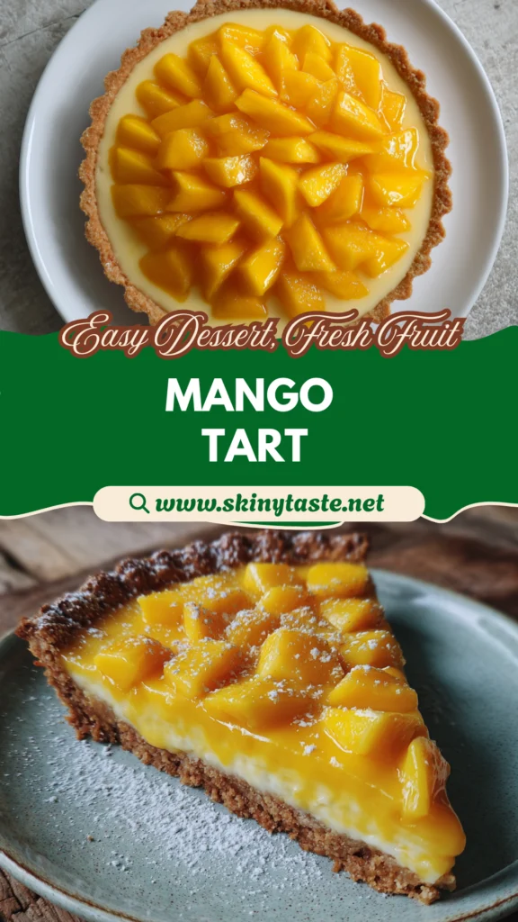 Mango Curd Tart Recipe