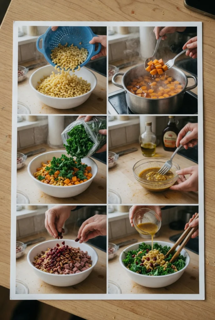 Maple Dijon Harvest Pasta Salad