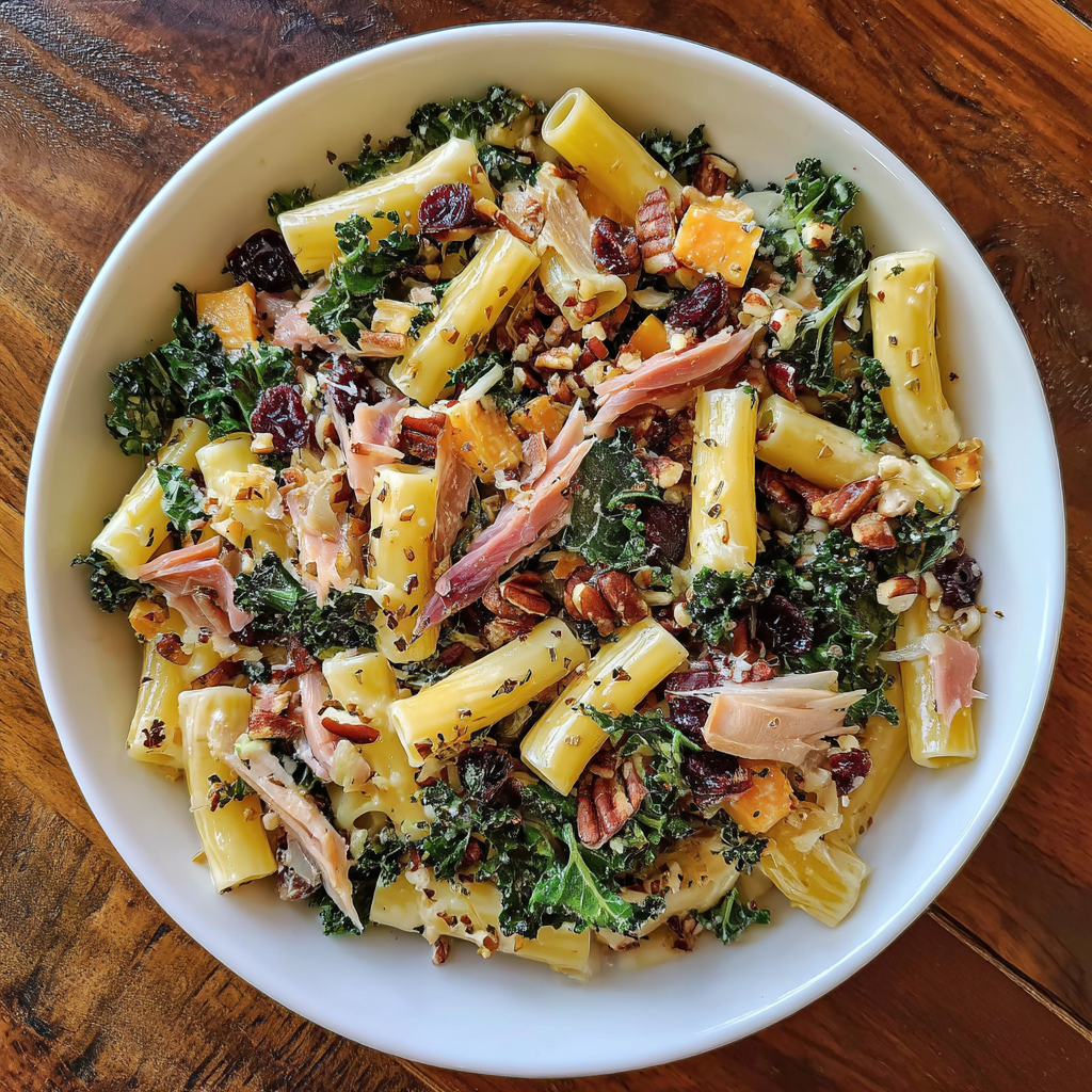 Maple Dijon Harvest Pasta Salad