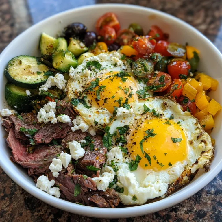 Mediterranean Breakfast Bowl