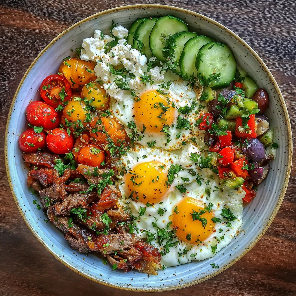 Mediterranean Breakfast Bowl