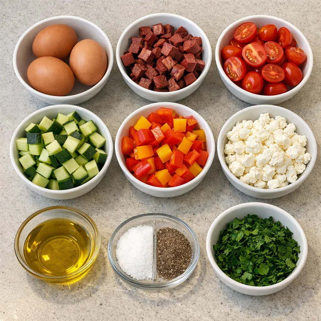 Mediterranean Breakfast Bowl