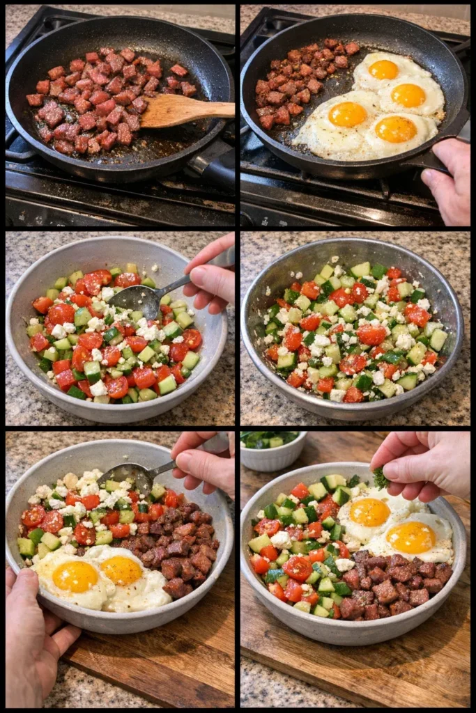 Mediterranean Breakfast Bowl