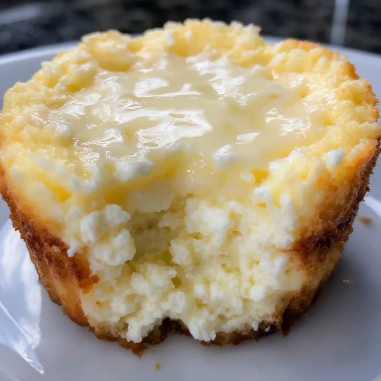 Mini Protein Keto Cottage Cheese Cheesecake