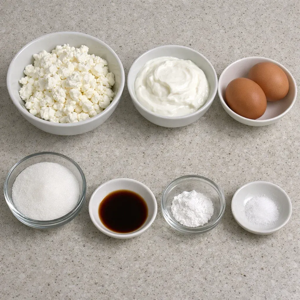 Mini Protein Keto Cottage Cheese Cheesecake