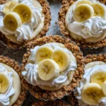 No-Bake Mini Banana Cream Pies
