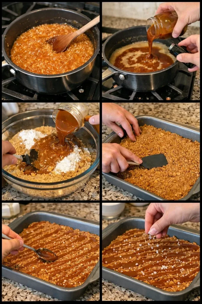 No-Bake Salted Caramel Cookies