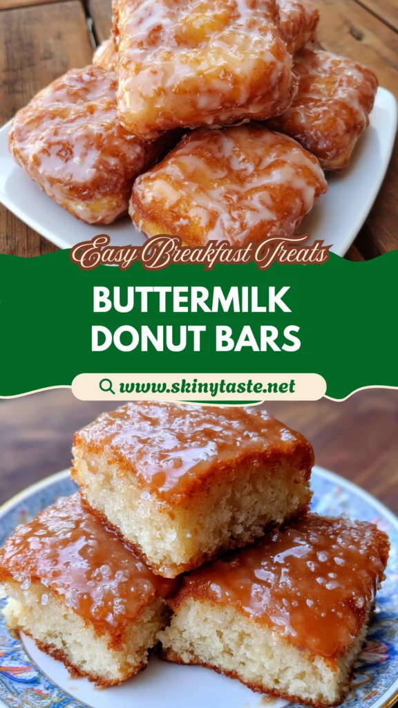 Old-Fashioned Buttermilk Donut Bars