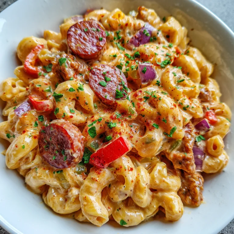 One-Pot Creamy Spicy Cajun Pasta