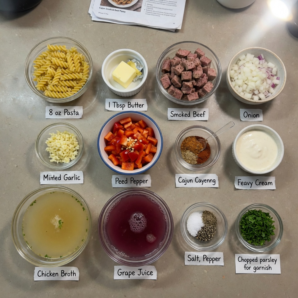 One-Pot Creamy Spicy Cajun Pasta