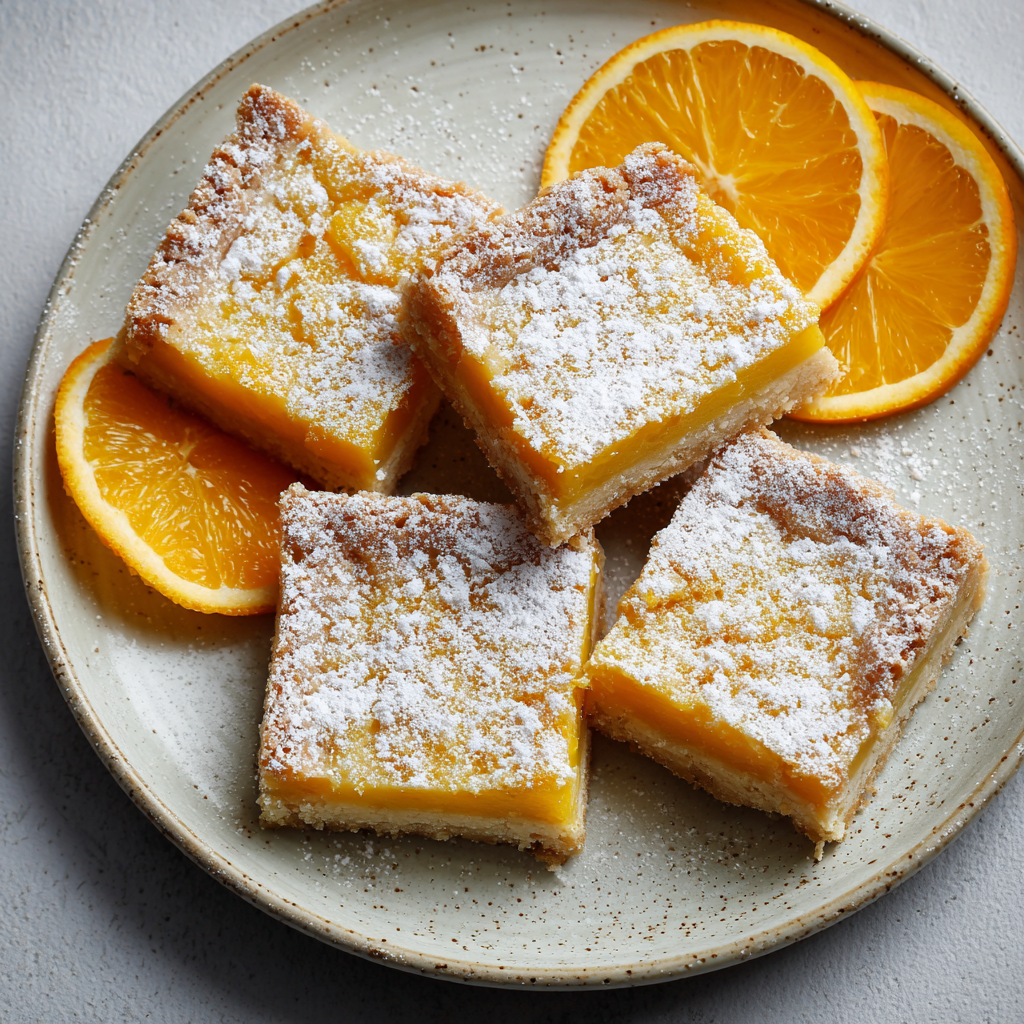 Orange Bars Recipe