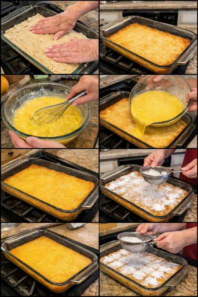 Orange Bars Recipe