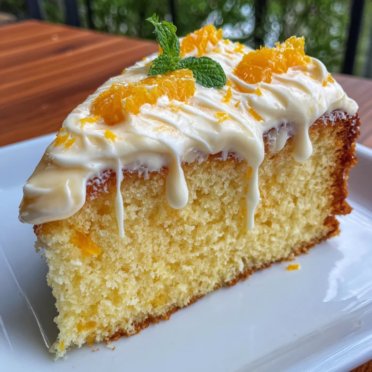 Orange Creamsicle Cake