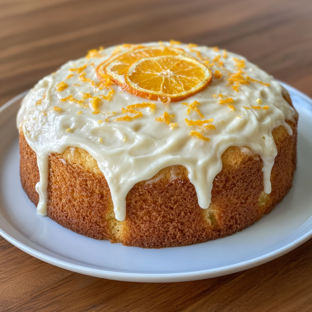 Orange Creamsicle Cake