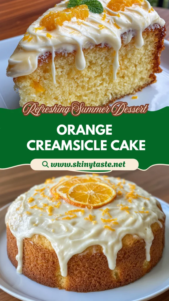 Orange Creamsicle Cake