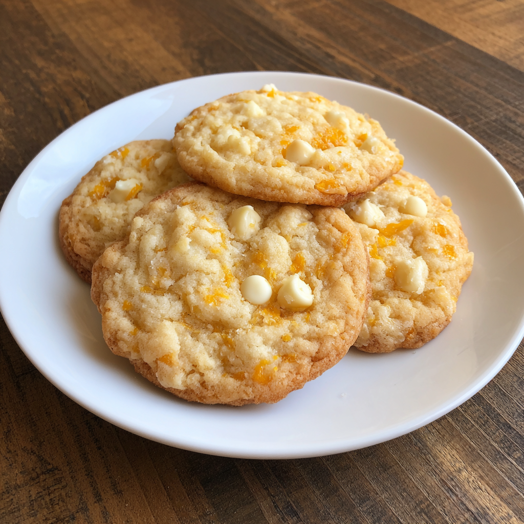 Orange Creamsicle Cookies
