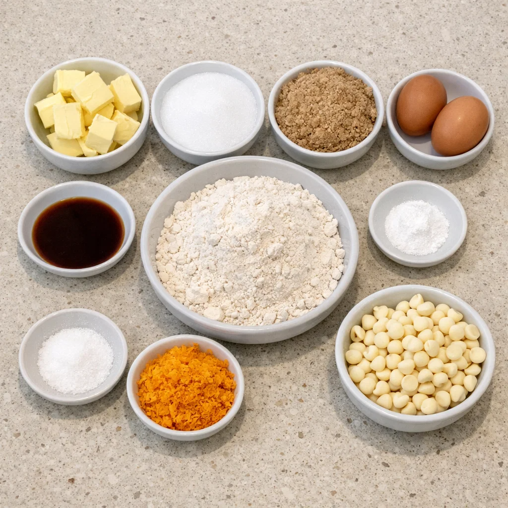 Orange Creamsicle Cookies