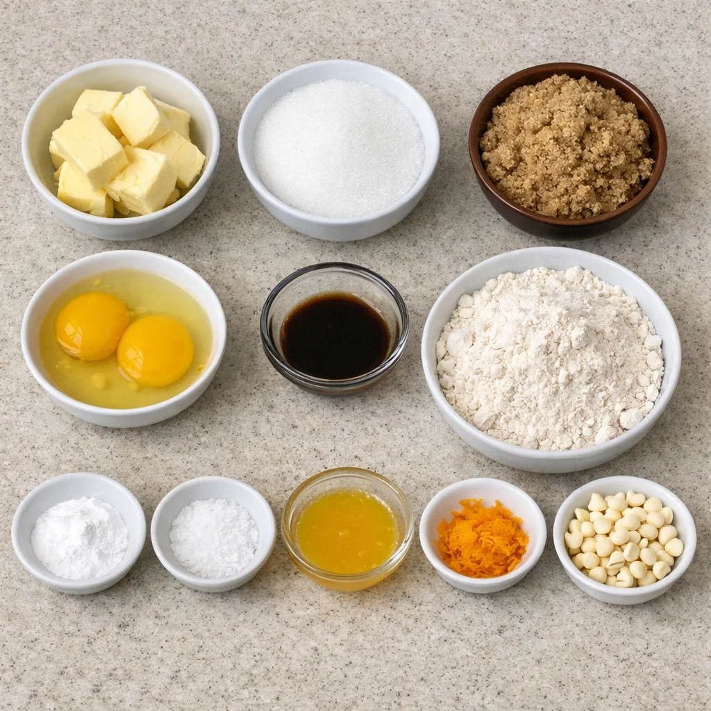 Orange Creamsicle Cookies