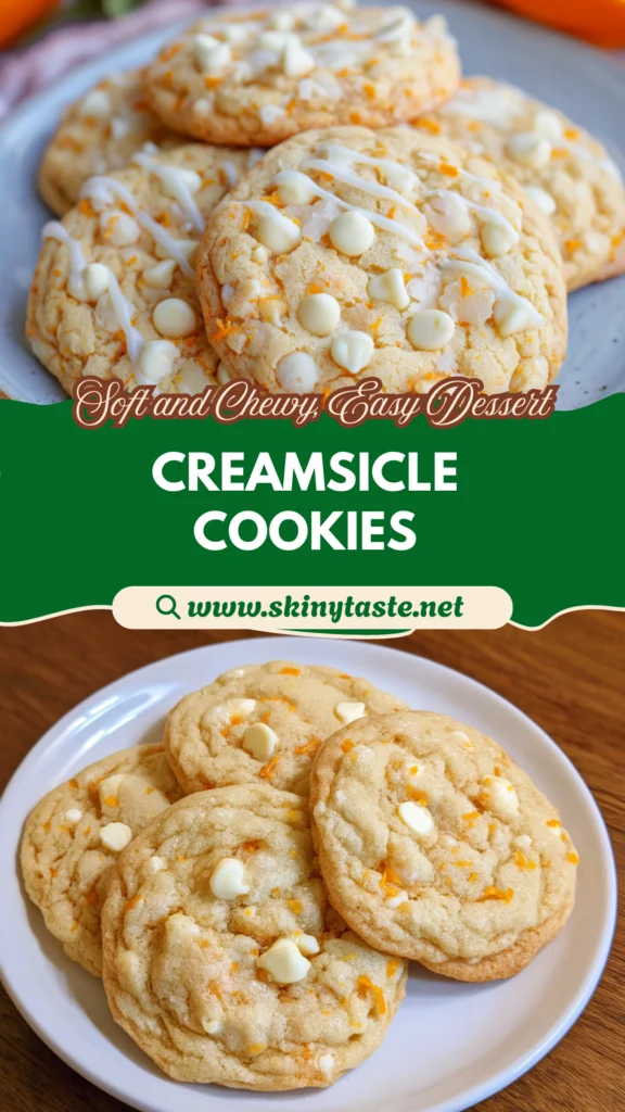 Orange Creamsicle Cookies
