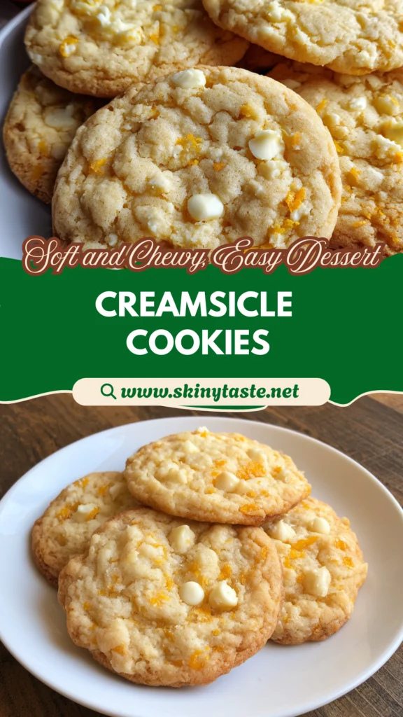 Orange Creamsicle Cookies