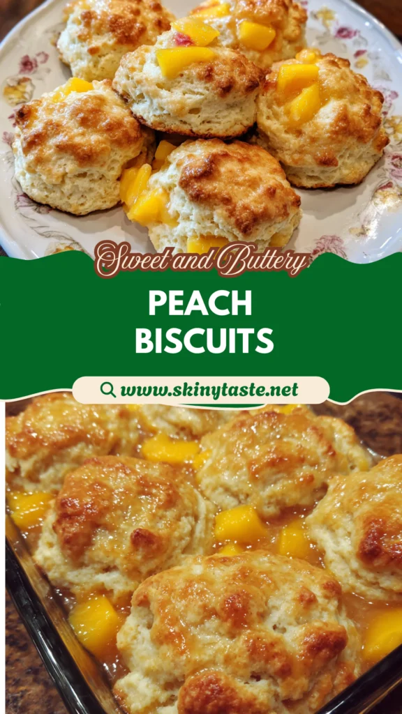 Peach Butter Swim Biscuits