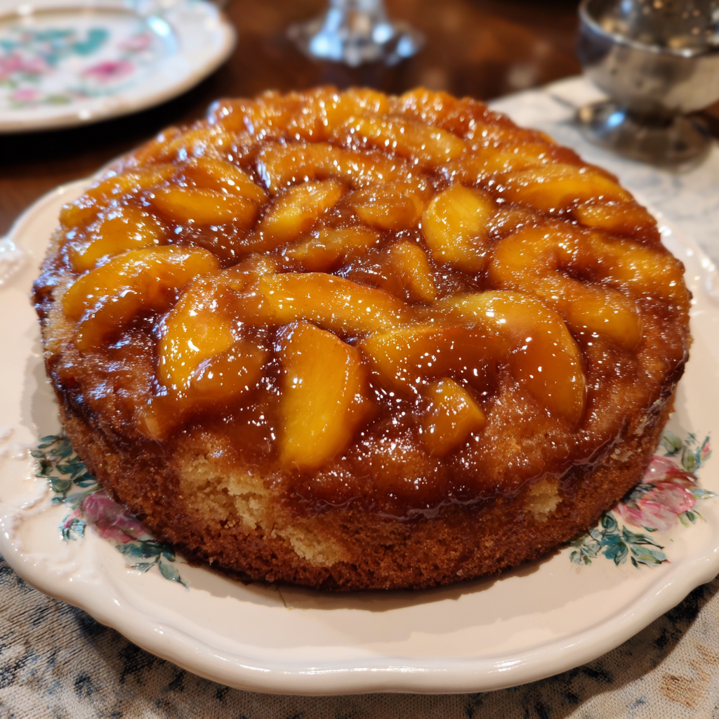 Easy Peach Cake with Brown Sugar Frosting – Moist, Sweet Dessert for S 8 Peach Cake