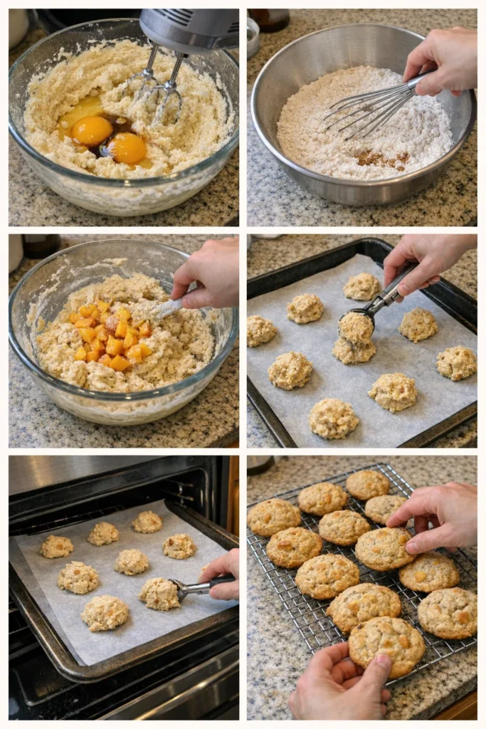 Easy Peach Cobbler Cookies Recipe – Soft Chewy Summer Treats for Any O 8 Peach Cobbler Cookies