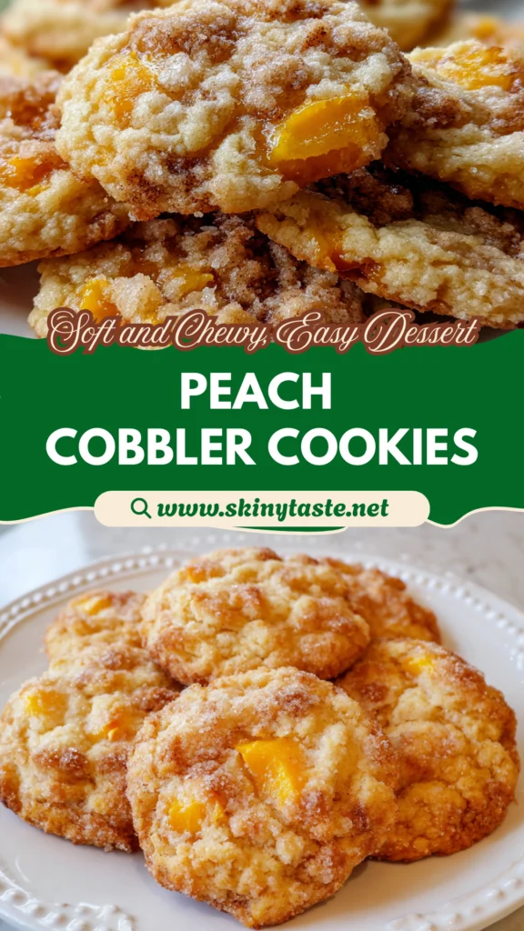 Easy Peach Cobbler Cookies Recipe – Soft Chewy Summer Treats for Any O 10 Peach Cobbler Cookies