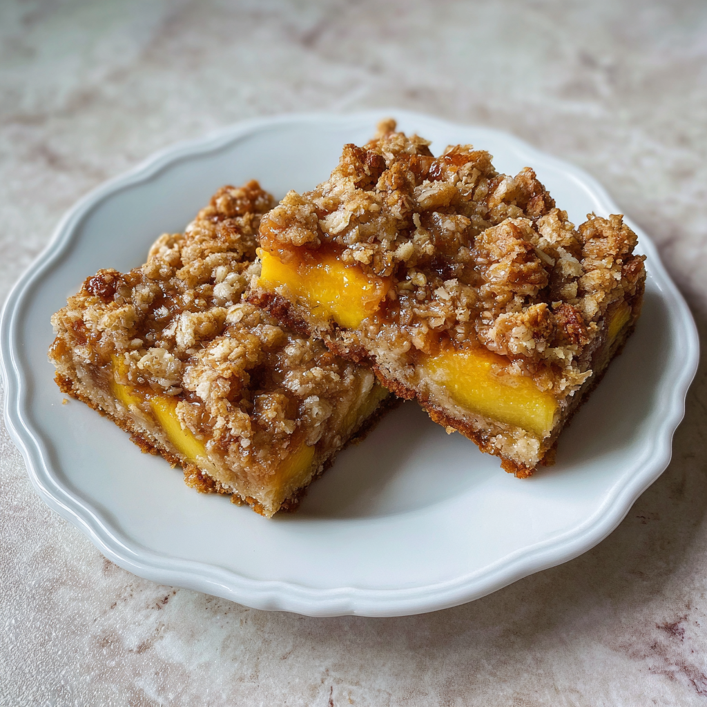 Peach Pie Crumble Bars: Easy Summer Dessert Recipe for Sweet Treats 9 Peach Pie Crumble Bars