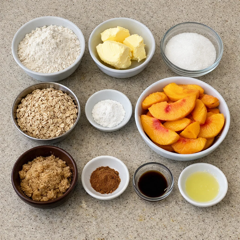 Peach Pie Crumble Bars: Easy Summer Dessert Recipe for Sweet Treats 7 Peach Pie Crumble Bars