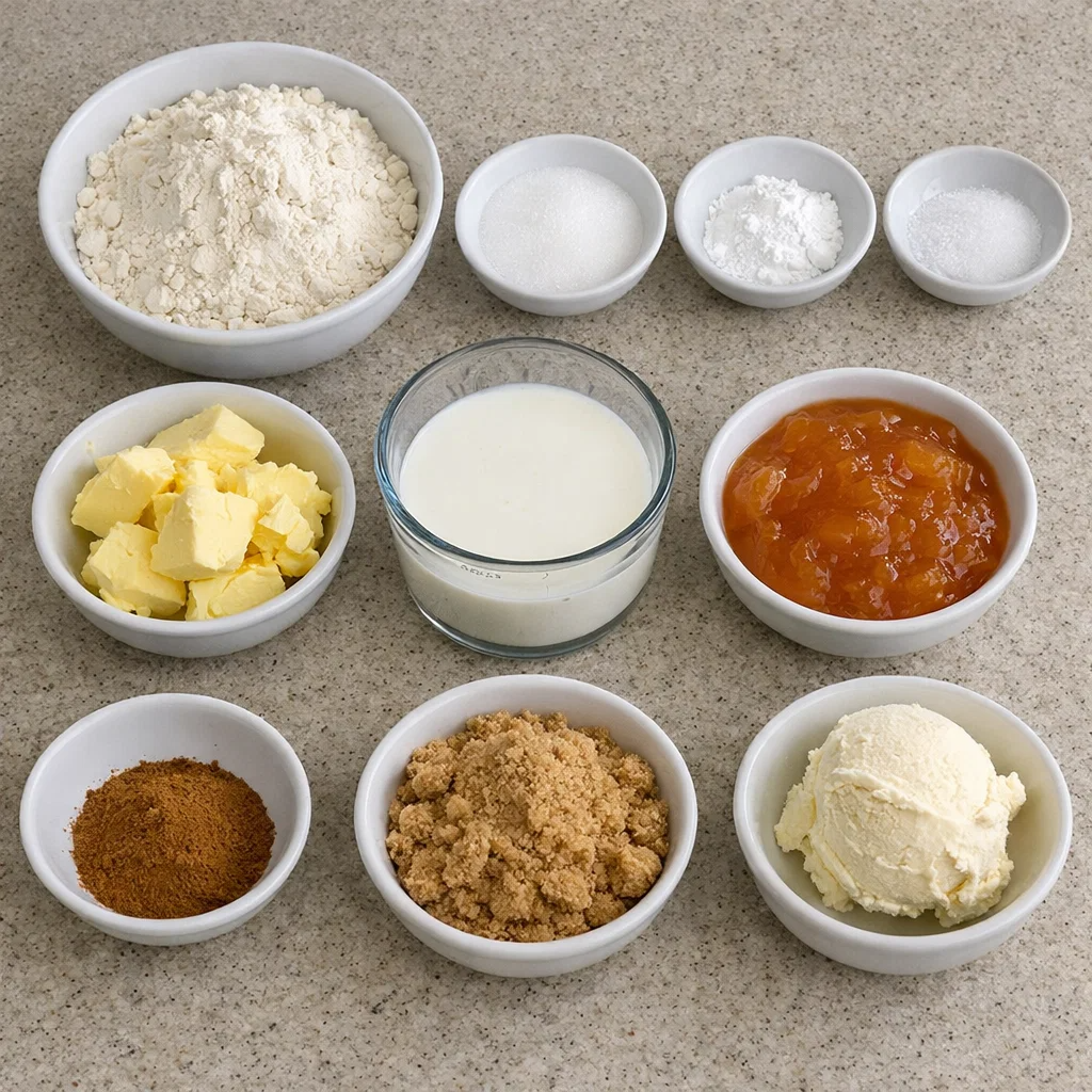 Peach cobbler cinnamon rolls