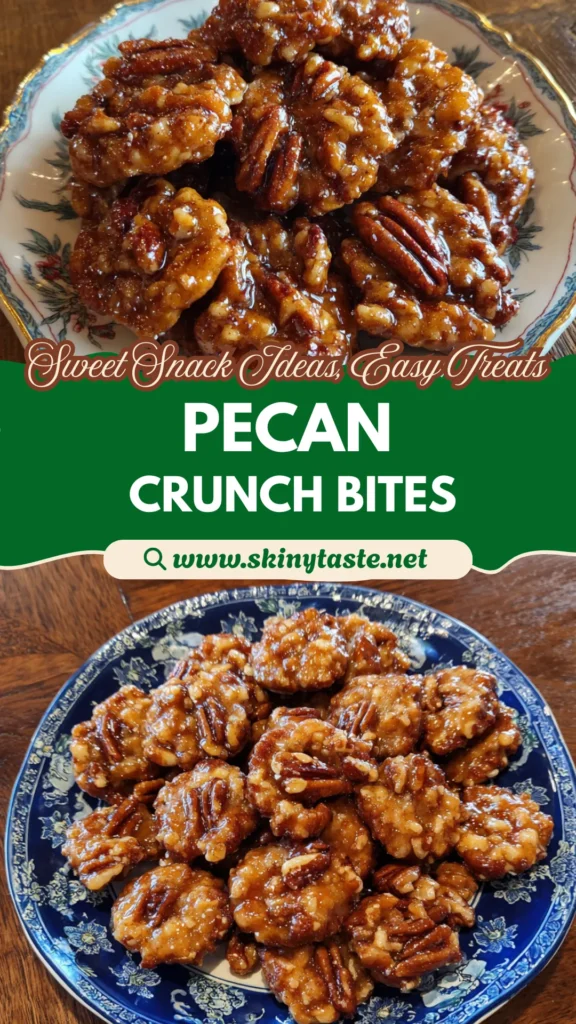 Irresistible Pecan Crunch Glazed Bites – Quick Easy Snack Recipe 10 Pecan Crunch Glazed Bites
