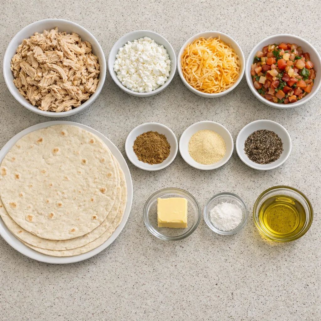 Pico de Gallo Chicken Cottage Cheese Quesadilla Pockets 7 Pico de Gallo Chicken Cottage Cheese Quesadilla Pockets