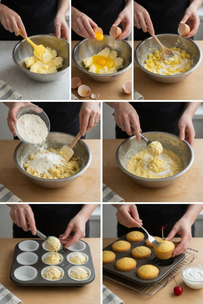 Pina Colada Cupcakes
