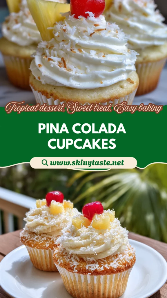 Pina Colada Cupcakes