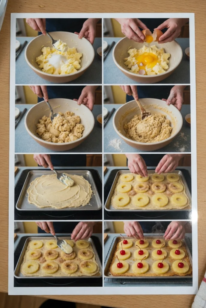 Pineapple Upside Down Sugar Cookies
